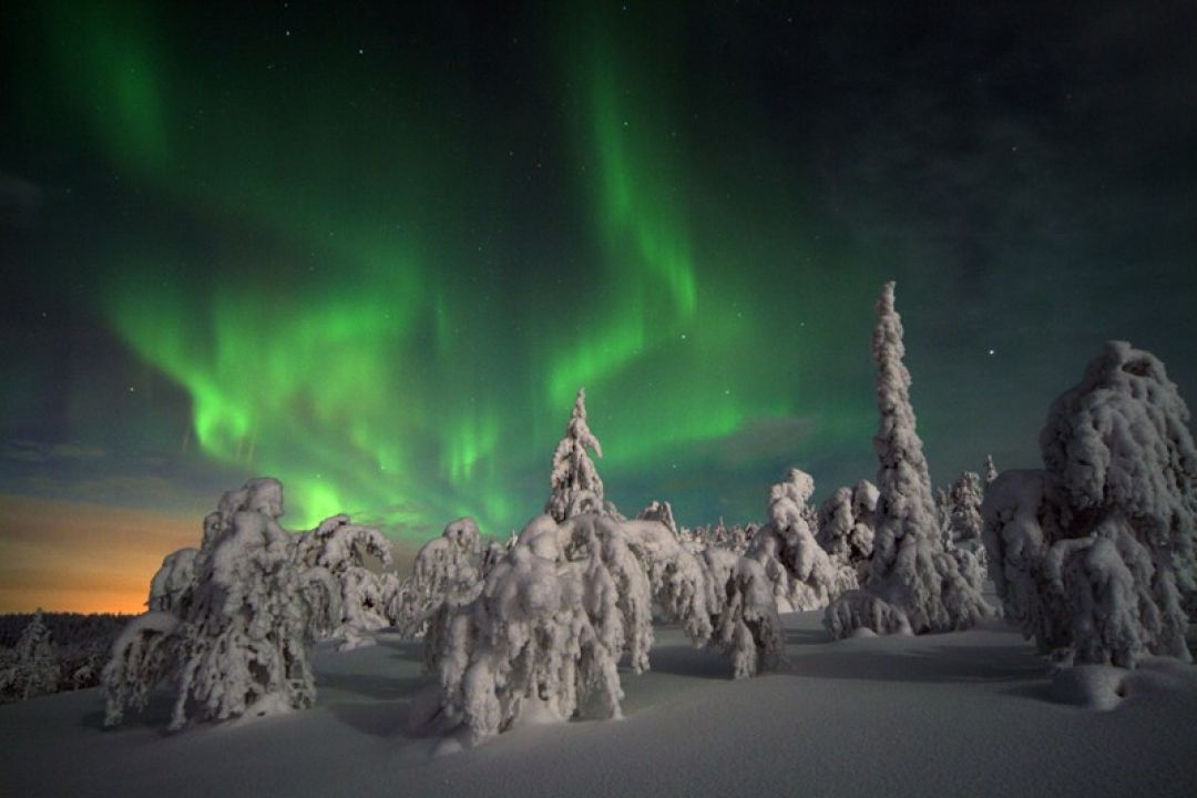Winter EXOFVB Finland Northern Lights