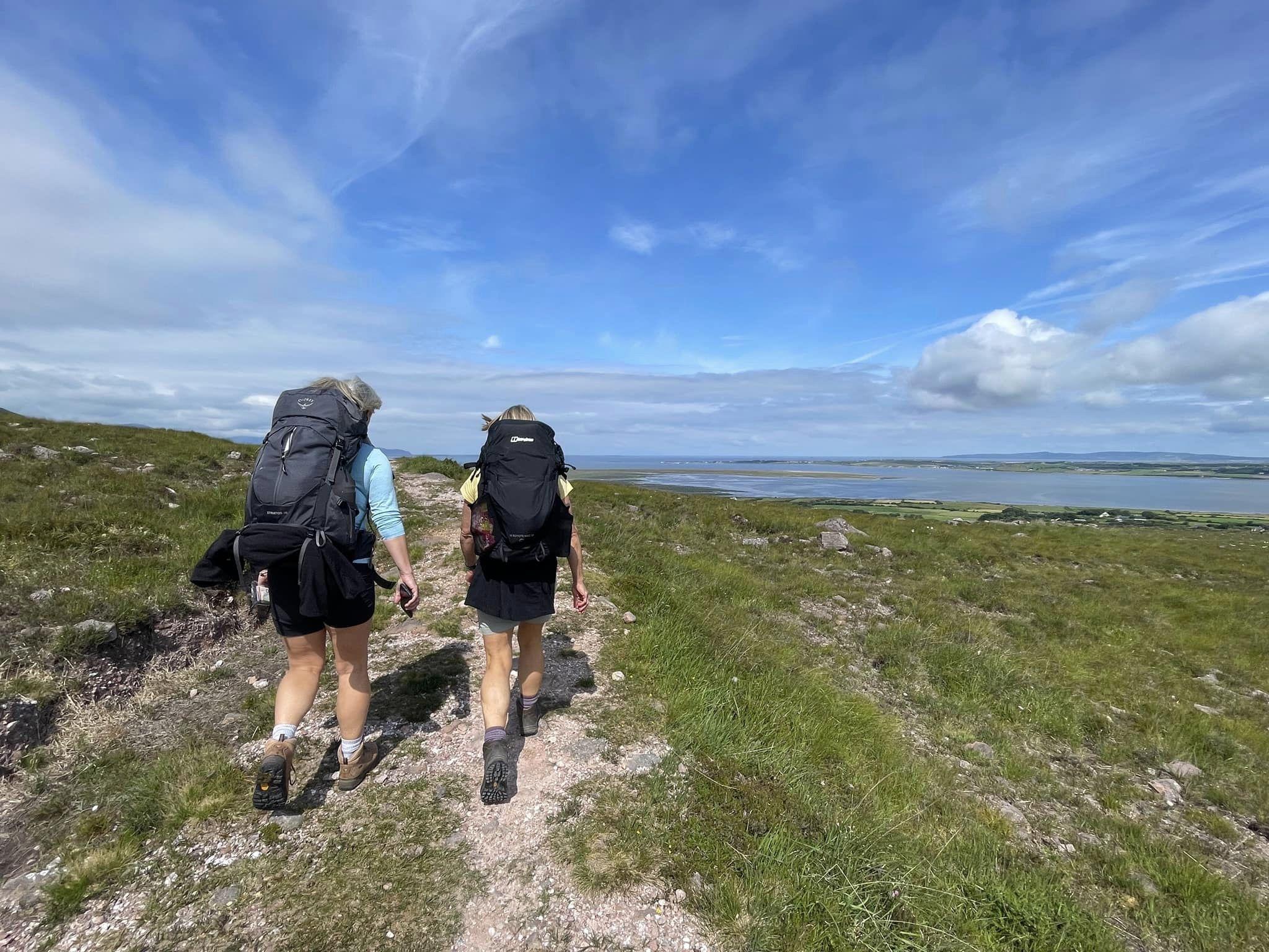 Happy hikers