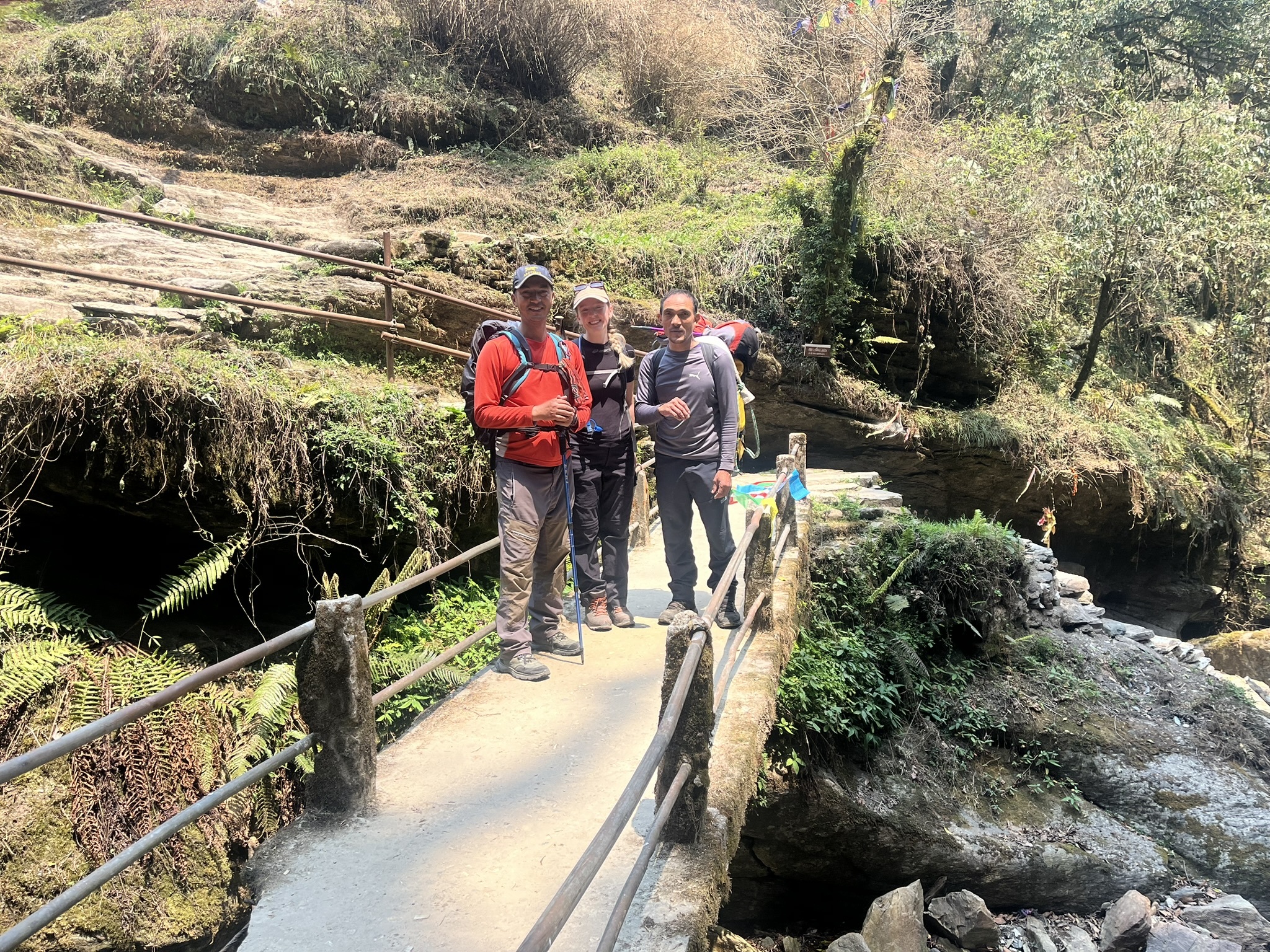 Our amazing guides Vishnu and Bimal